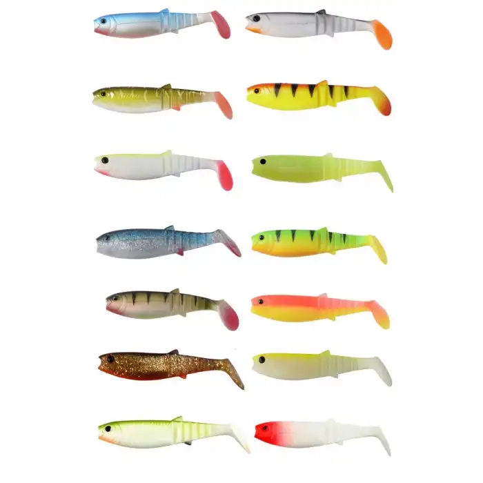 Savage gear LB Cannibal 6,8 cm 3 gr Bulk Box Suni Yem Savage gear-White and Black