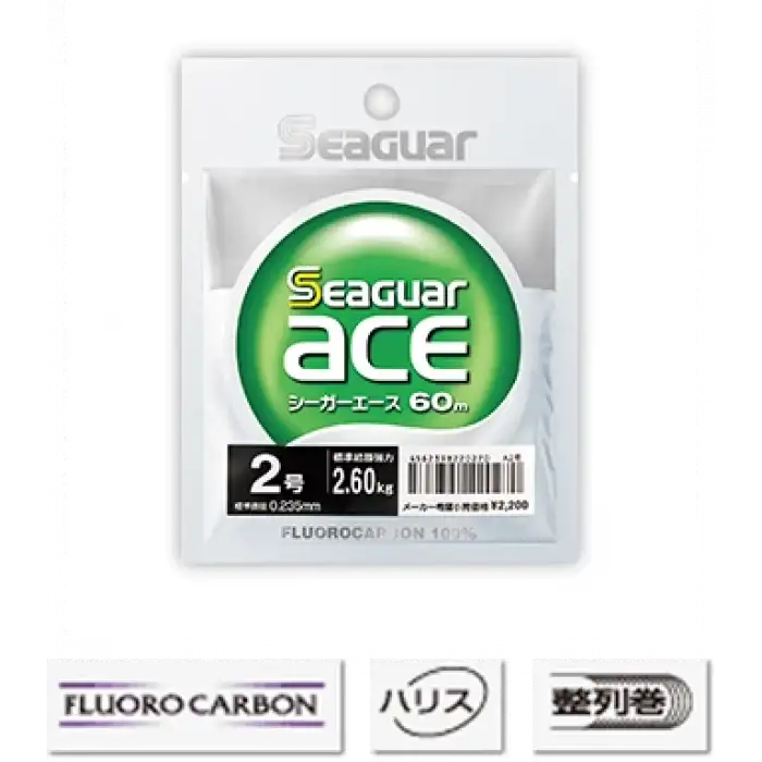 Seaguar Ace %100 Fluoro Carbon Misina 60mt 0.405 mm