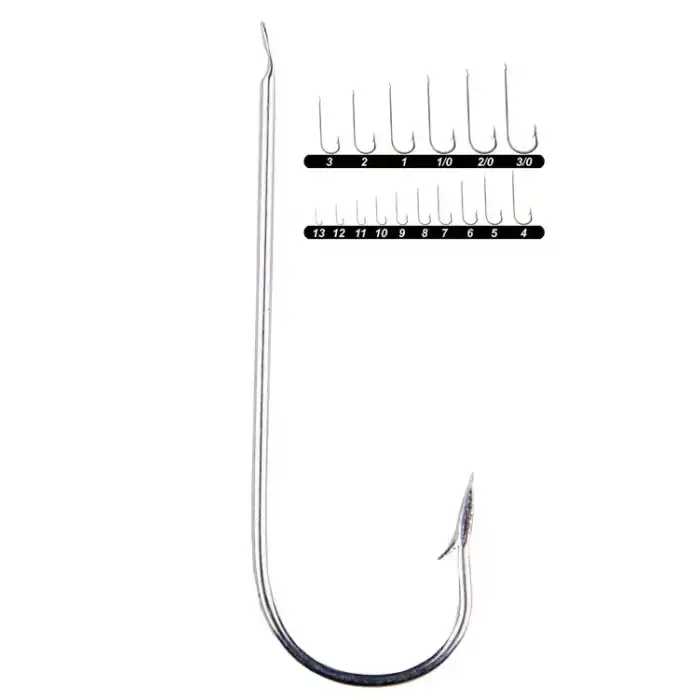 Youvella 1304 Çapari İğnesi Düz 100lü Kutu Galvaniz 8