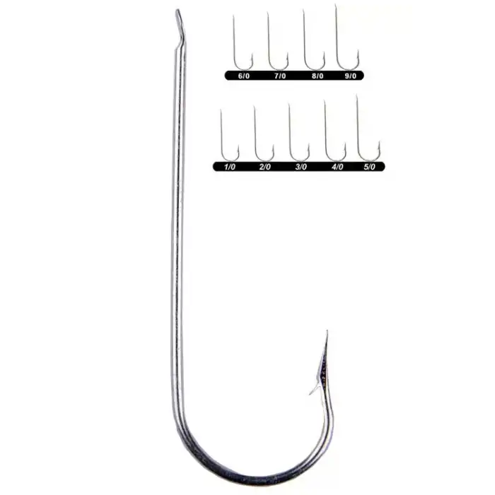 Youvella 1309 Uzun Pala Palamut İğnesi 100lü Kutu Galvaniz 1/0