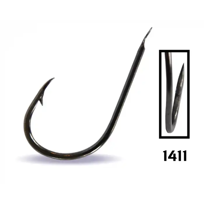 Youvella 1411 Kısa Pala Dövme Çupra İğnesi 100lü Kutu Black Nikel 3/0