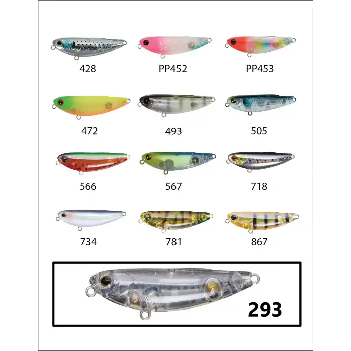 Zipbaits Fakie Dog 50mm WDT Su Üstü 5gr LRF Sahtesi 293