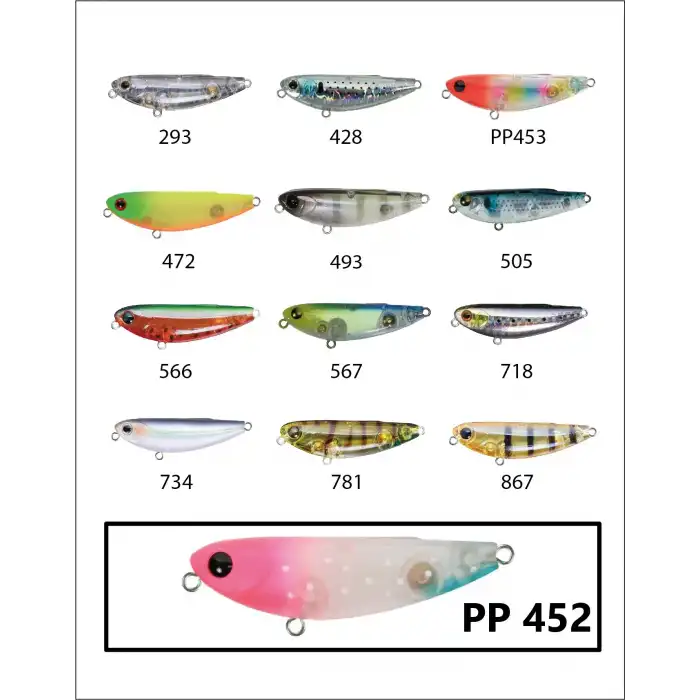 Zipbaits Fakie Dog 50mm WDT Su Üstü 5gr LRF Sahtesi 452