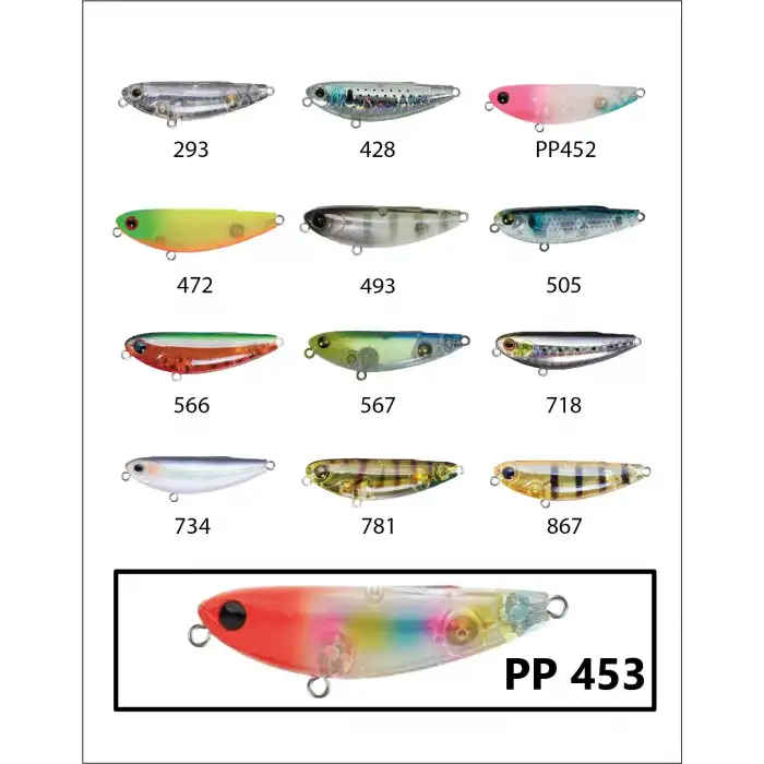 Zipbaits Fakie Dog 50mm WDT Su Üstü 5gr LRF Sahtesi 453