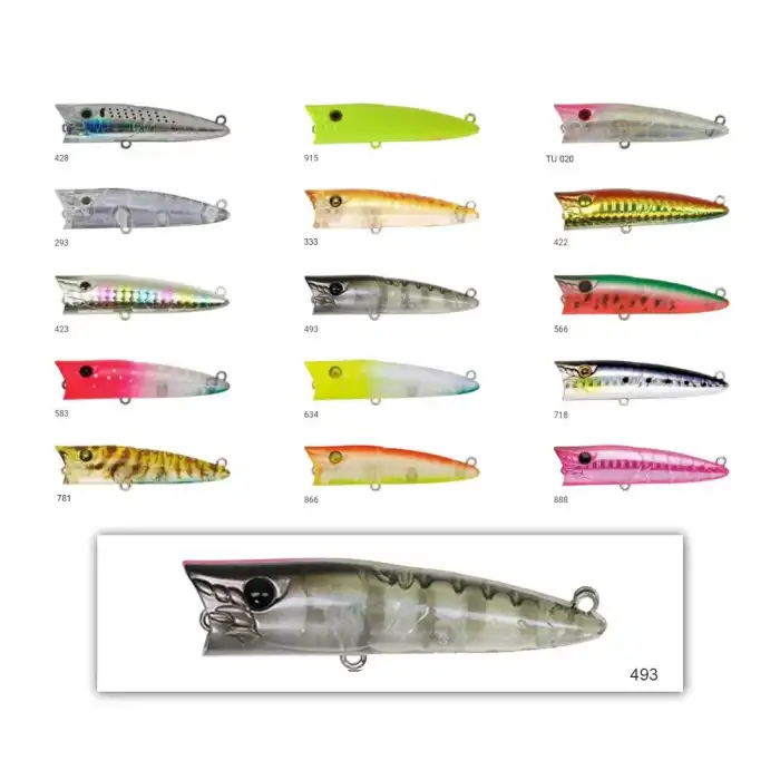 Zipbaits Popper 68mm Su Üstü Poping 8.3gr Maket Balık 493