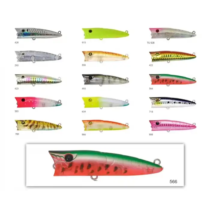 Zipbaits Popper 68mm Su Üstü Poping 8.3gr Maket Balık 566