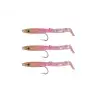 Captain 3526 Eel Fish 5cm Silikon Zargana Suni Yem 3lü Paket E03 Pink G
