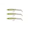 Captain 3526 Eel Fish 5cm Silikon Zargana Suni Yem 3lü Paket E17 Gold G