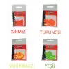 Captain 7665 Renkli Boncuk Yuvarlak 7,5mm Plastik Boncuk 20li Paket Yeşil