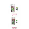 CAPTAİN OLTA ZİLİ PLASTİK KISKAÇLI PAKETTE 2 ADET 18MM TEKLİ