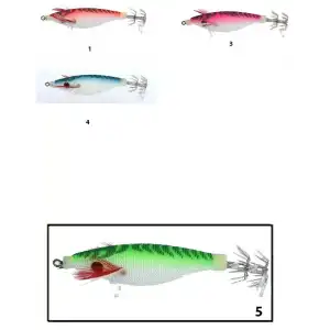 Captain 3001 Kalamar Zokası 6cm Totosutte Squid 5