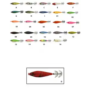 Captain 3007 Kalamar Zokası 5cm Metsuki Squid D