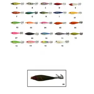 Captain 3007 Kalamar Zokası 6cm Metsuki Squid 08