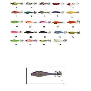 Captain 3007 Kalamar Zokası 6cm Metsuki Squid 11