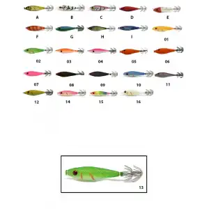 Captain 3007 Kalamar Zokası 6cm Metsuki Squid 13