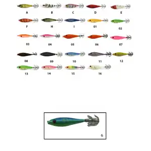 Captain 3007 Kalamar Zokası 6cm Metsuki Squid G