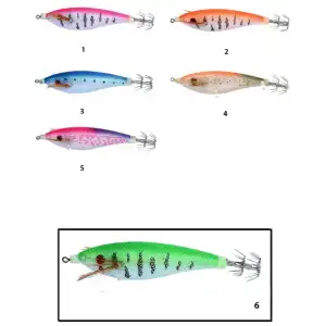Captain 3009 Kalamar Zokası 8cm Flash Filinta Squid 6