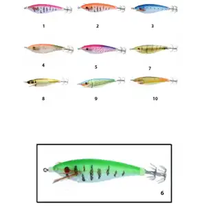 Captain 3010 Kalamar Zokası 7cm Flash Filinta Squid 6