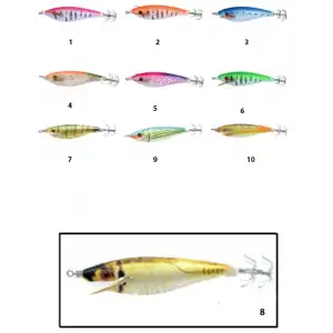 Captain 3010 Kalamar Zokası 7cm Flash Filinta Squid 8