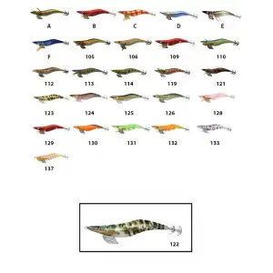 Captain 3014 Kalamar Zokası 12cm Crazy Squid Size 3.5  122