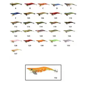 Captain 3014 Kalamar Zokası 12cm Crazy Squid Size 3.5  132