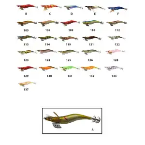 Captain 3014 Kalamar Zokası 12cm Crazy Squid Size 3.5 A