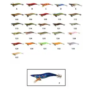 Captain 3014 Kalamar Zokası 12cm Crazy Squid Size 3.5 F