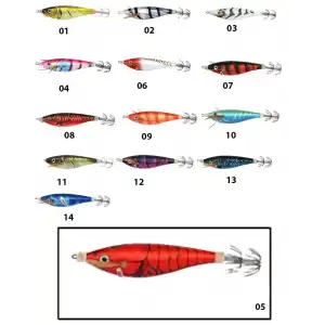 Captain 3015 Kalamar Zokası 7cm Toto Zogga Squid 05