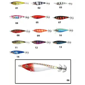 Captain 3015 Kalamar Zokası 7cm Toto Zogga Squid 06