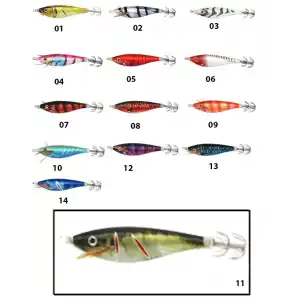 Captain 3015 Kalamar Zokası 7cm Toto Zogga Squid 11
