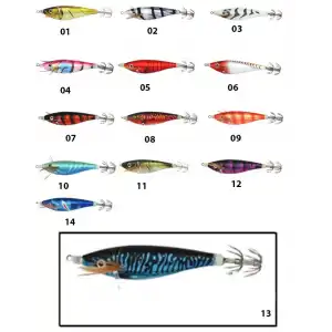 Captain 3015 Kalamar Zokası 7cm Toto Zogga Squid 13