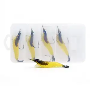 Captain 3066 Silikon Karides 8.5cm Suni Yem 5li Kutu 01