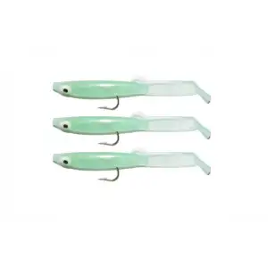 Captain 3525 Eel Fish 7.5cm Silikon Zargana Suni Yem 3lü Paket E11 Green