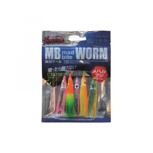 Captain 3529 Octopus Soft Sübye 5cm Silikon Suni Yem 5li Paket