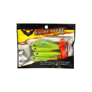 CAPTAİN 3557 VİPER SOFT 8.5CM LEVREK SİLİKONU 4LÜ PAKET SİLİKON YEM 1