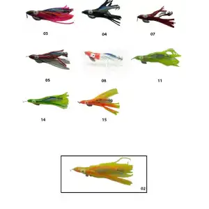 Captain 3581 Kalamar Zokası 11cm Oktopus Squid Size 3.5  02