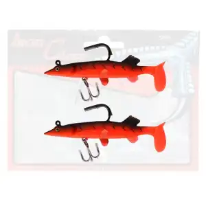 Captain 3583 Kingdom Areo TPA Soft 10cm Turna Silikonu 2li Suni Balık 4