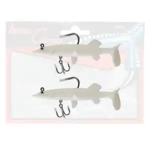 Captain 3583 Kingdom Areo TPA Soft 10cm Turna Silikonu 2li Suni Balık 6