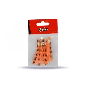 Captain 3594 Octopus Curly 6cm Ahtapot Sübye 5li Paket Suni Yem 2