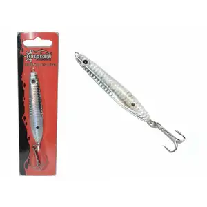 Captain 3622 Herring Süper Jigger 60gr Light Jig Suni Yem WhiteSilvr
