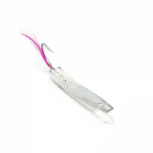 Captain 3626 Feather Jig 7.5cm Silikon Suni Yem 2li Paket Transparan