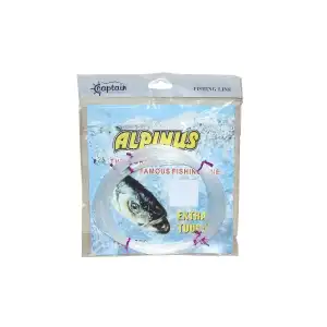 Captain Alpinus Poşet Misina 4x25 Bağlantılı 100mt Beyaz 0.35 mm