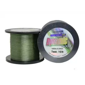 Captain Dynamic PE 8 Örgü İpi Misina 1.000mt Yeşil 0.08 mm