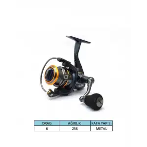 CAPTAİN HACKER 3000 SPİN MAKİNE 6+1 BB