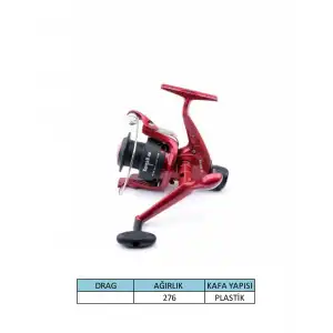 Captain Karnak 4000 Olta Makinesi 1 BB Kırmızı