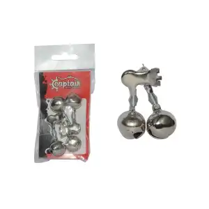 Captain Olta Zili Metal Kıskaçlı Pakette 2 Adet 18mm Çiftli