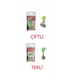Captain Olta Zili Plastik Vidalı Pakette 2 Adet 18mm Çiftli