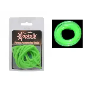 Captain Silikon Hortum Tube 1mt Glow-Luminous 4 mm