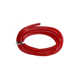 Captain Silikon Hortum Tube 2mt Kırmızı 3 mm