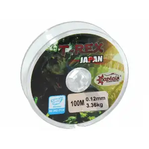 Captain TRex 100mt Monofilament Misina Beyaz 0.12 mm